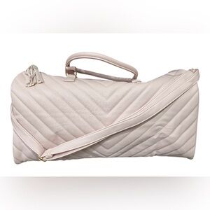 Chevron Pink Ms Lovely Vegan Leather‎ Duffle